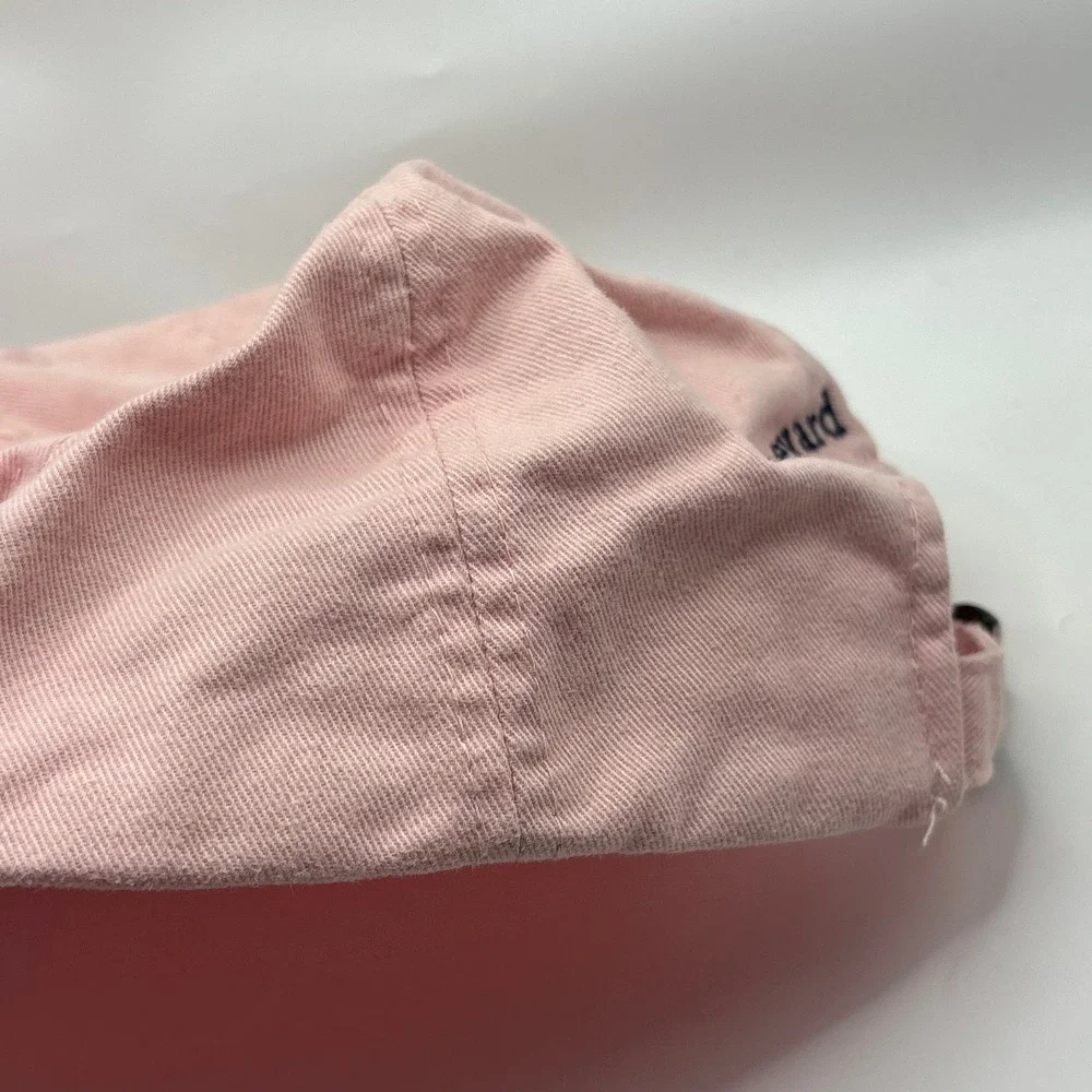 Baseball Cap Vineyard Vines Pink 100% Cotton Whale Logo Adjustable Hat Preppy